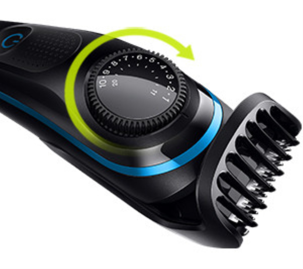 Braun BT3240 depiladora para la barba Batería 39 2 cm Mojado y seco Negro, Azul