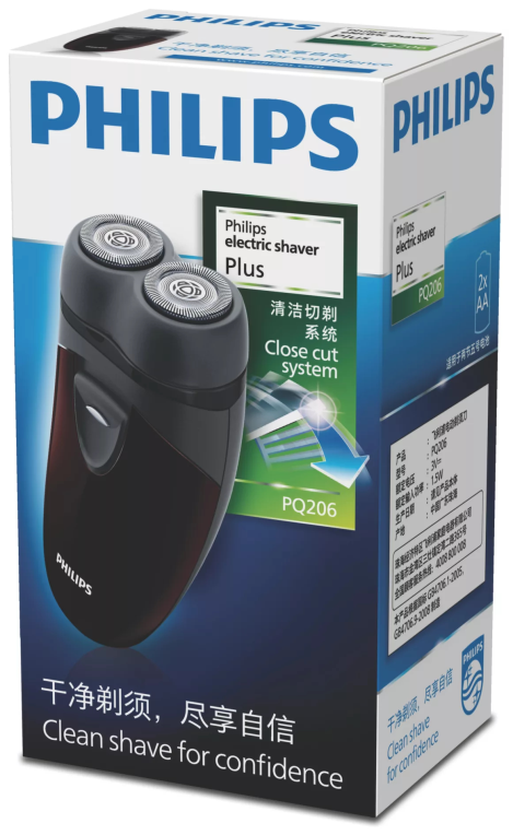 Philips Afeitadora eléctrica con alimentación por pilas