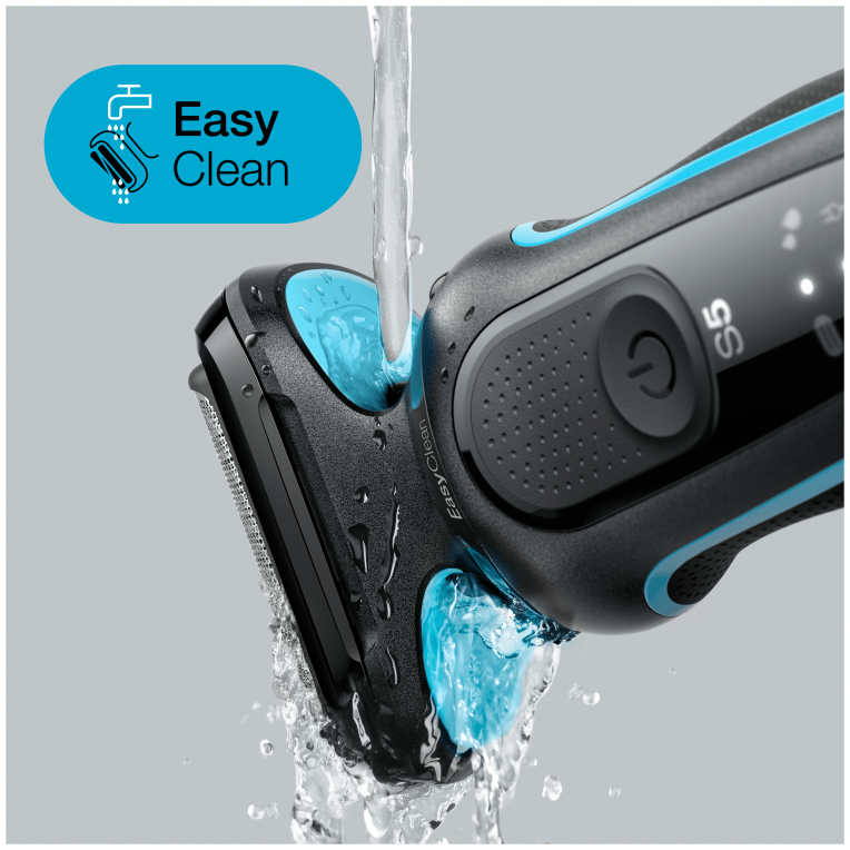 Braun Series 5 50-M1000s Máquina de afeitar de láminas Negro, Azul