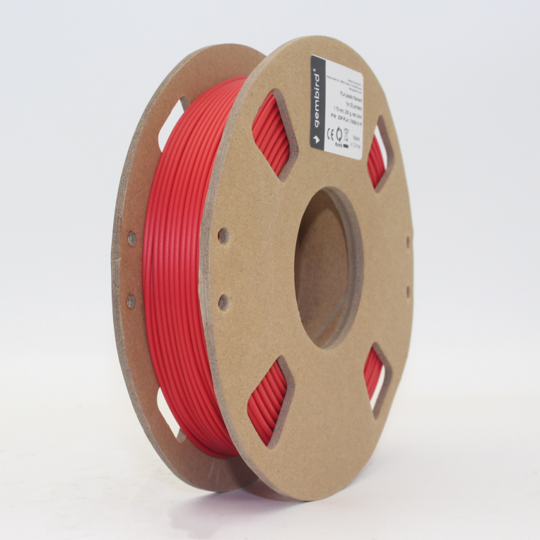 Gembird 3DP-PLA1.75GE-01-R material de impresión 3d Ácido poliláctico (PLA) Rojo 330 g