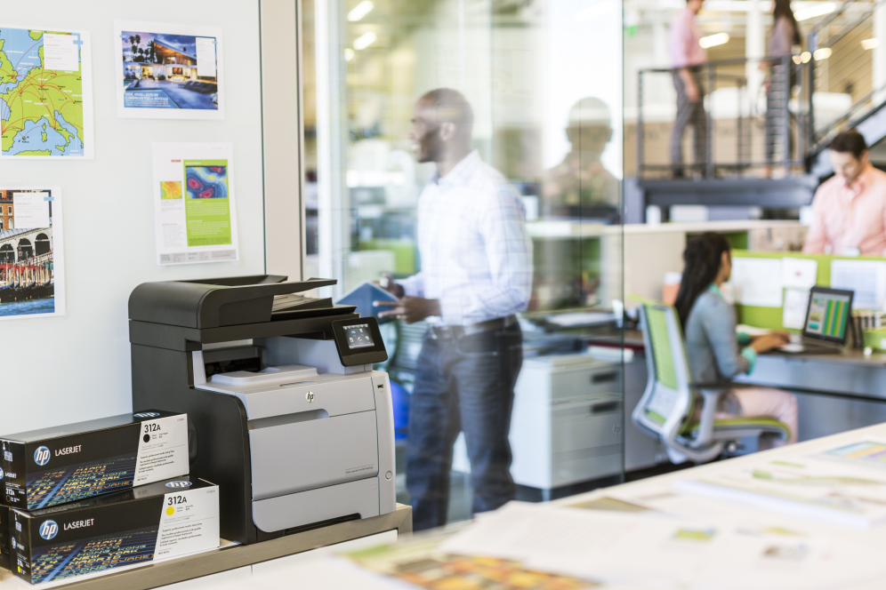 HP Cartucho de tóner 312A amarillo para LaserJet