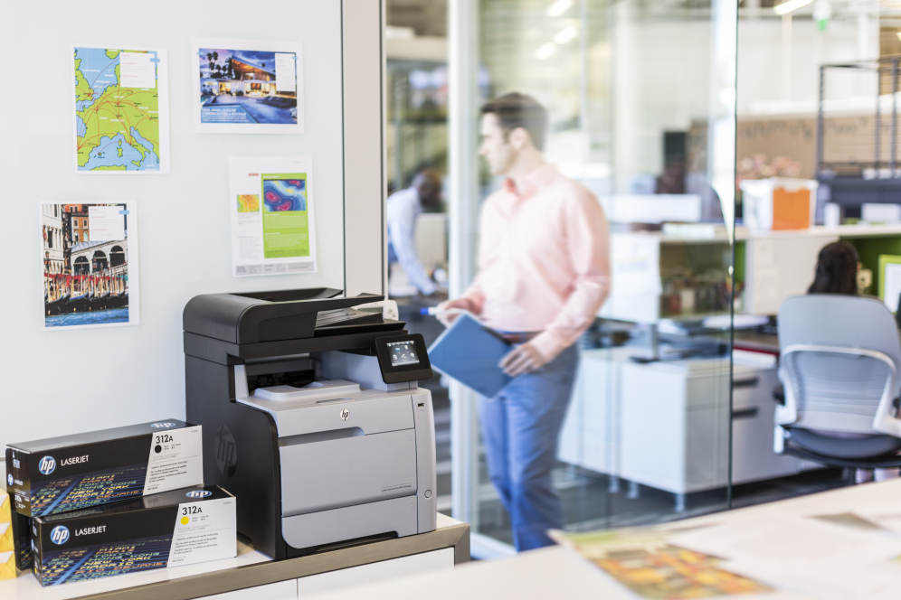 HP Cartucho de tóner 312A amarillo para LaserJet