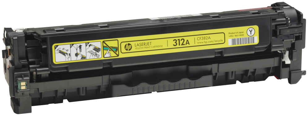 HP Cartucho de tóner 312A amarillo para LaserJet