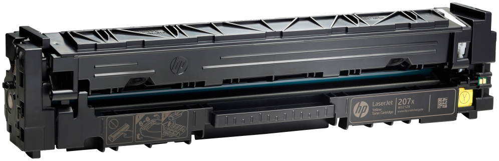 HP Cartucho de tóner Original 207X LaserJet amarillo de alta capacidad