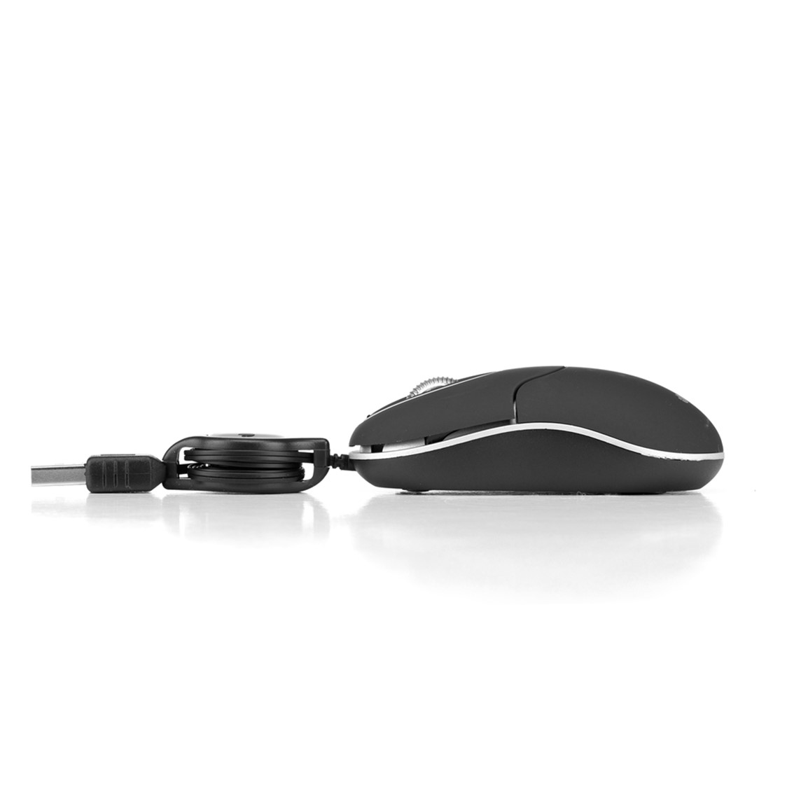 RATON CON CABLE NGS SIN BLACK / 100DPI / 2 BOTONES / USB
