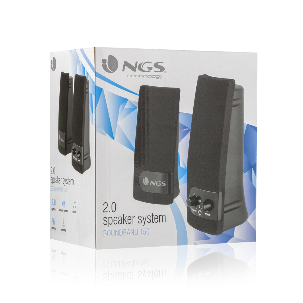 ALTAVOZ PARA PC NGS SB 150/ 2W/ USB/ JACK 3.5MM