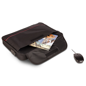 MALETIN NGS BUREAU KIT PARA PORTATILES 16" + RATON OPTICO CON CABLE