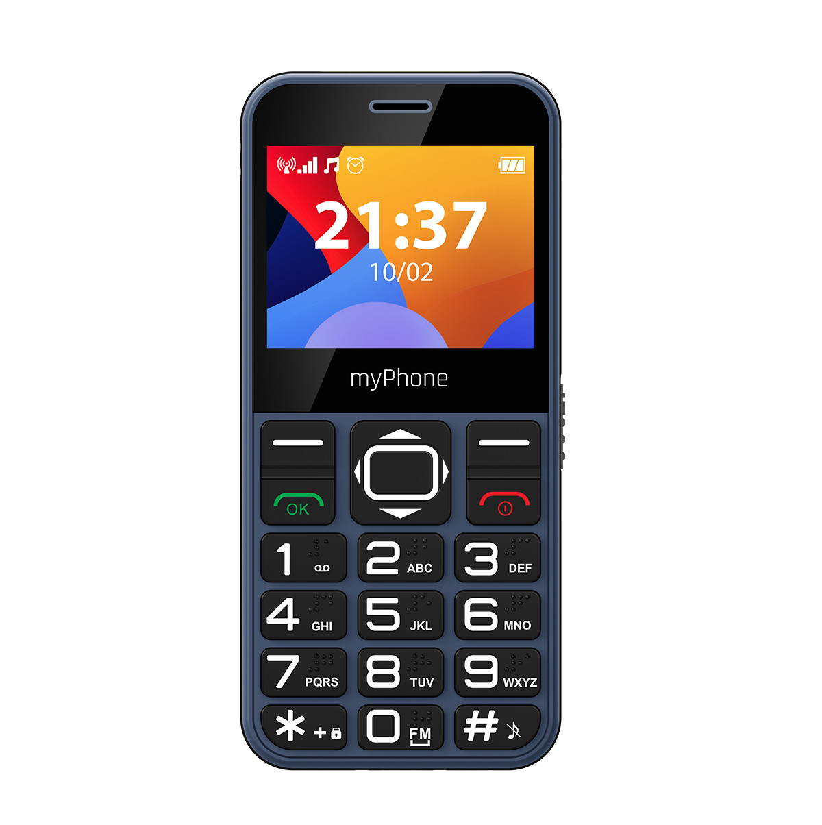 TELEFONO MOVIL MYPHONE HALO 3 BLUE 2.3"/ 0.3MPX/ 2G / AZUL
