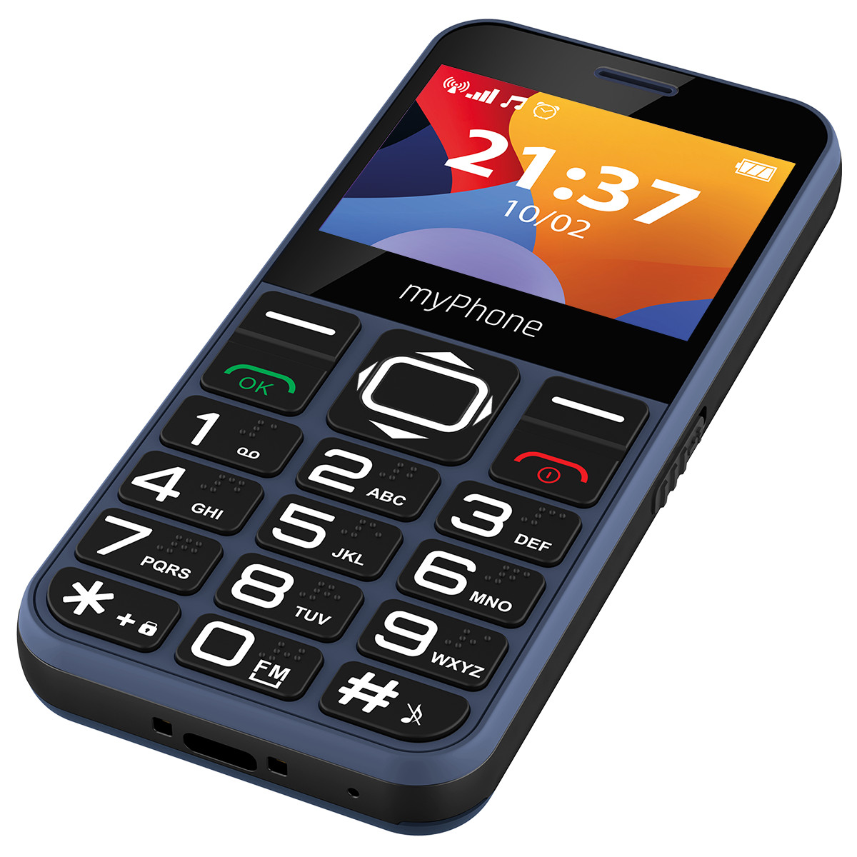 TELEFONO MOVIL MYPHONE HALO 3 BLUE 2.3"/ 0.3MPX/ 2G / AZUL