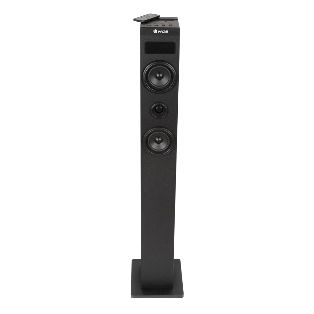 ALTAVOZ TORRE NGS SKY CHARM 2.1 NEGRO / 80W / USB / BLUETOOTH / RADIO FM / AUX