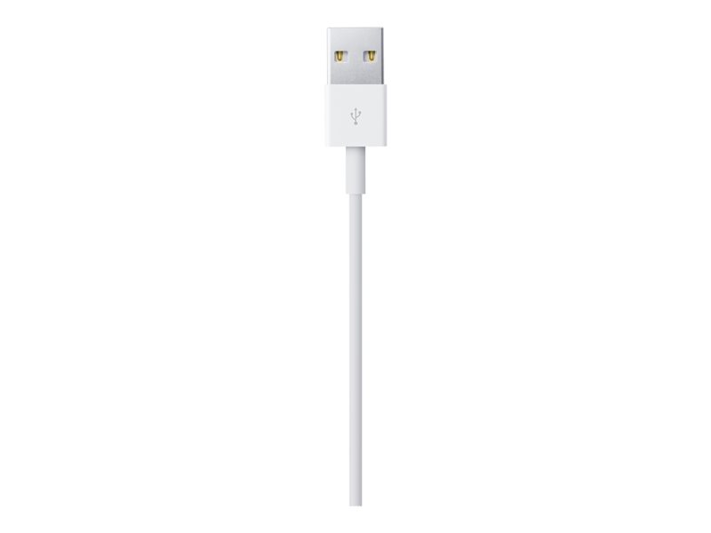 CABLE ORIGINAL APPLE IPHONE USB TIPO A A LIGHTNING 1M/ MACHO-MACHO/ BLANCO