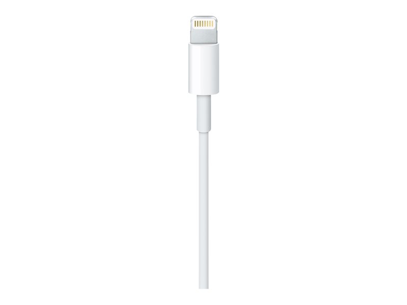 CABLE ORIGINAL APPLE IPHONE USB TIPO A A LIGHTNING 1M/ MACHO-MACHO/ BLANCO