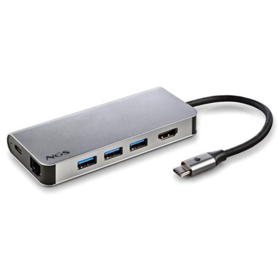 DOCKING STATION NGS WONDER DOCK 8 3X USB 3.0/ 1X USB 2.0/ 1X USB TIPO C/ 1X RJ-45/ 1X HDMI