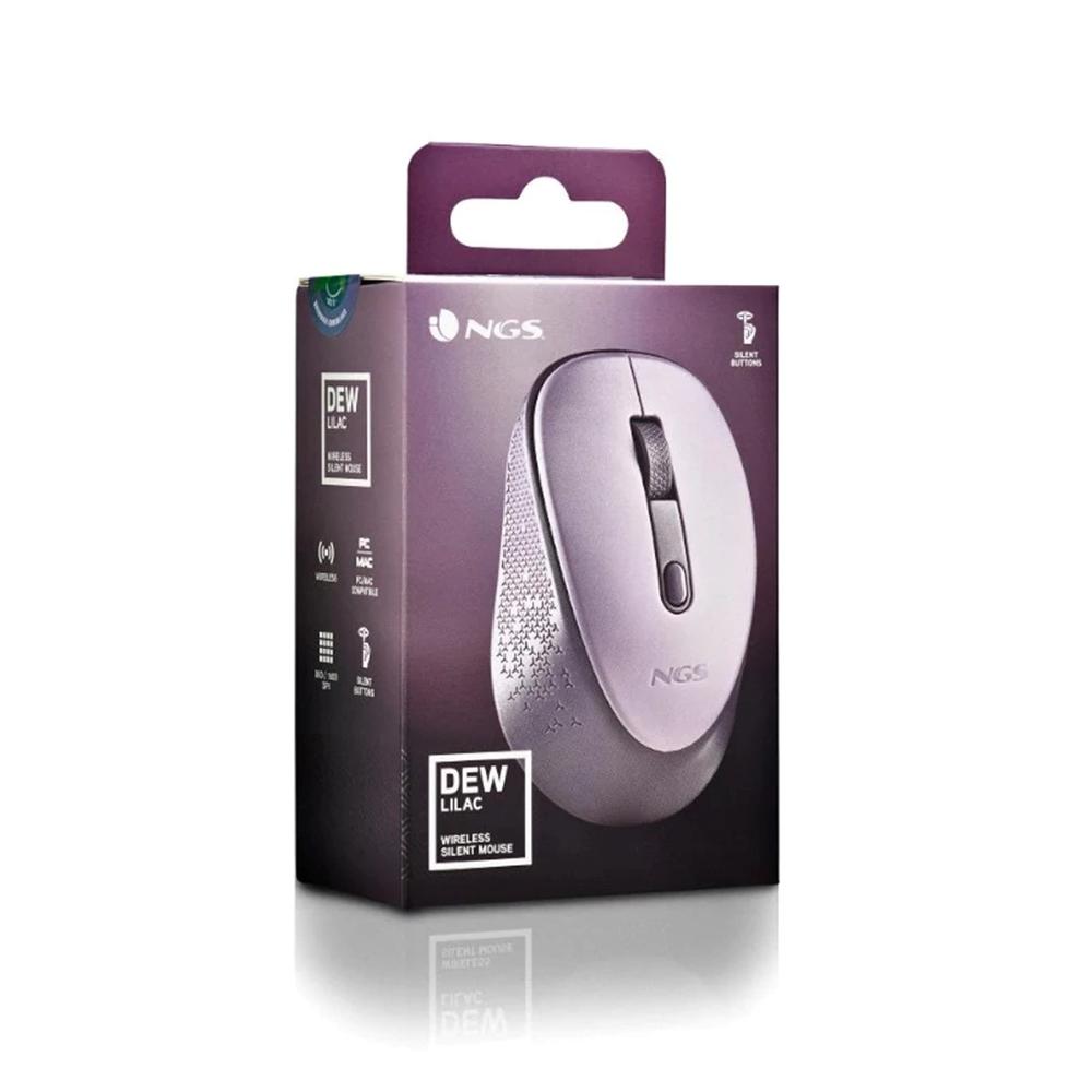 RATON INALAMBRICO NGS DEWLILAC LILA