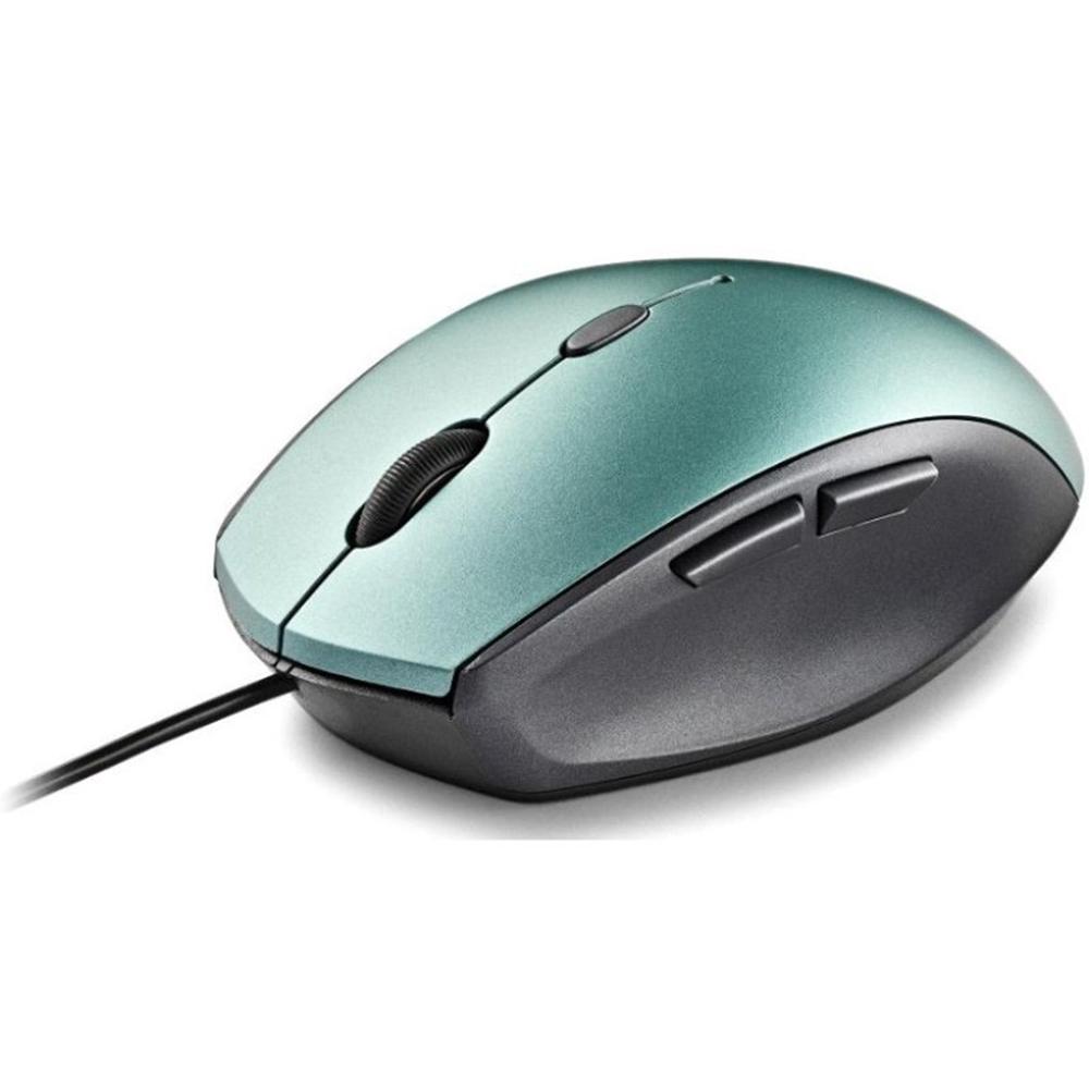 RATON NGS WIRED ERGO SILENT MOUSE AZUL
