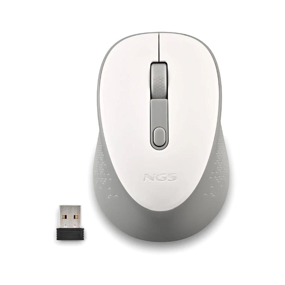 RATON INALAMBRICO NGS DEWWHITE BLANCO