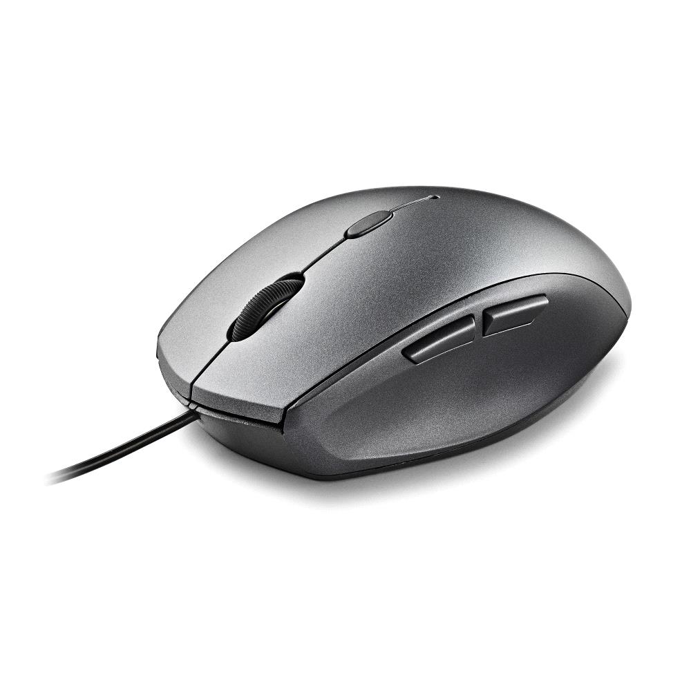 RATON NGS WIRED ERGO SILENT MOUSE GRIS