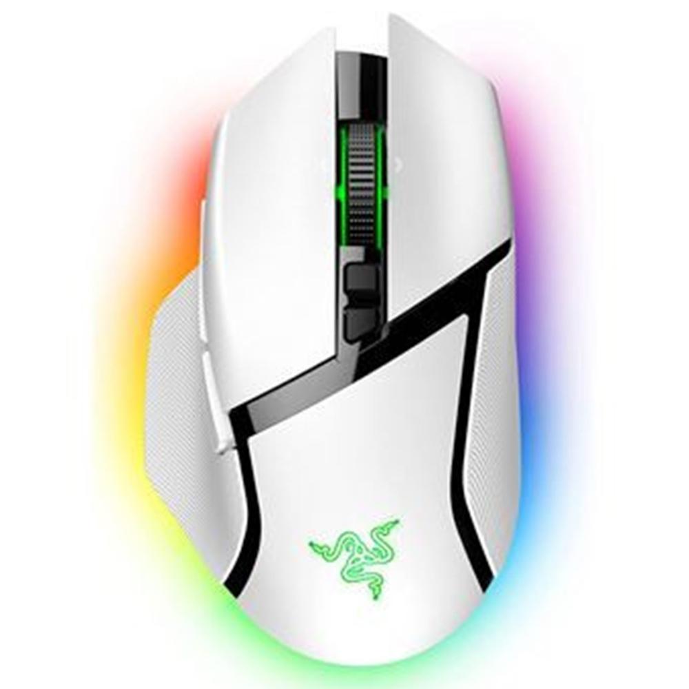 RATON INALAMBRICO RAZER BASILISK V3 PRO BLANCO