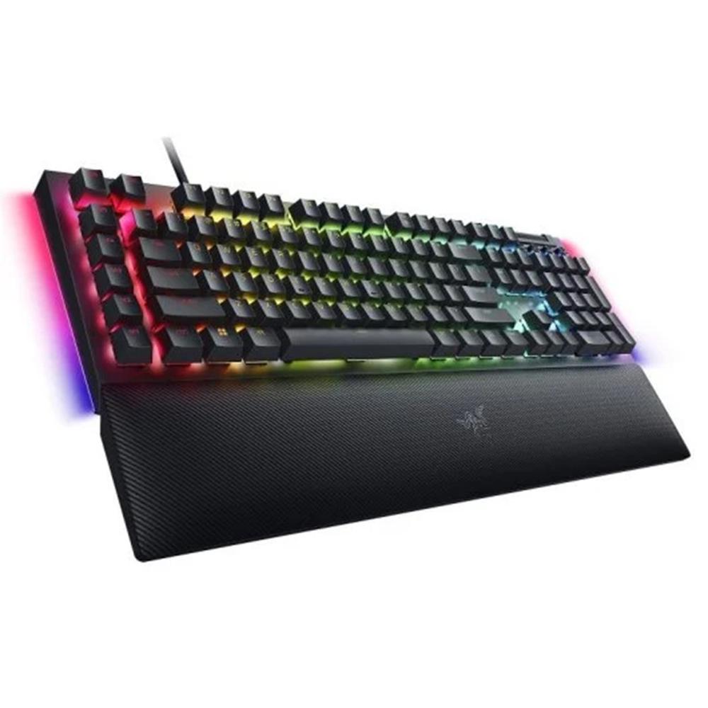 TECLADO RAZER BLACKWIDOW V4 GREEN SWITCH USB TIPO C USA