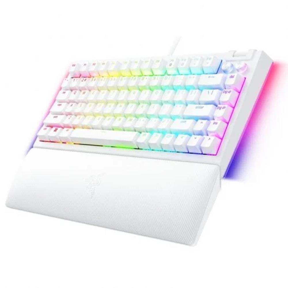 TECLADO RAZER BLACKWIDOW V4 USA BLANCO