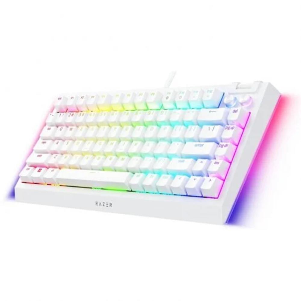 TECLADO RAZER BLACKWIDOW V4 USA BLANCO