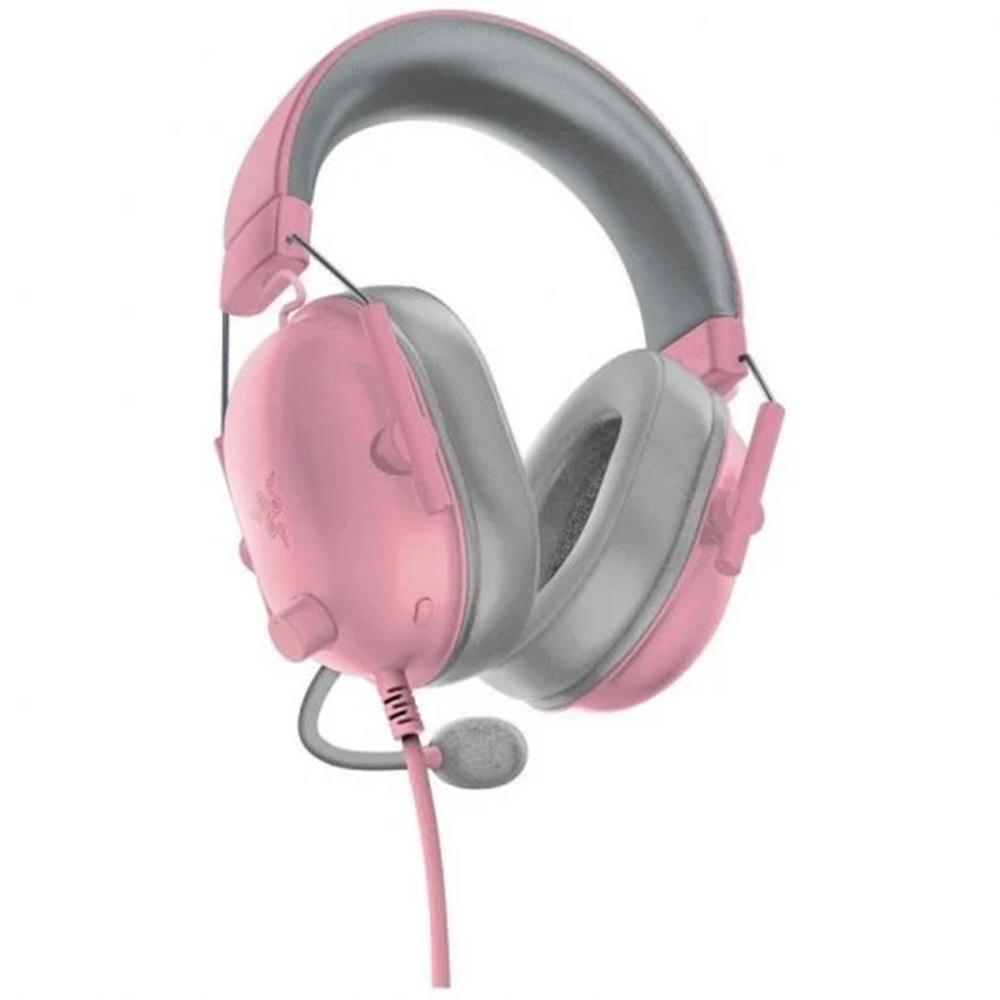 AURICULARES GAMING RAZER BLACKSHARK V2 X JACK 3.5MM ROSA
