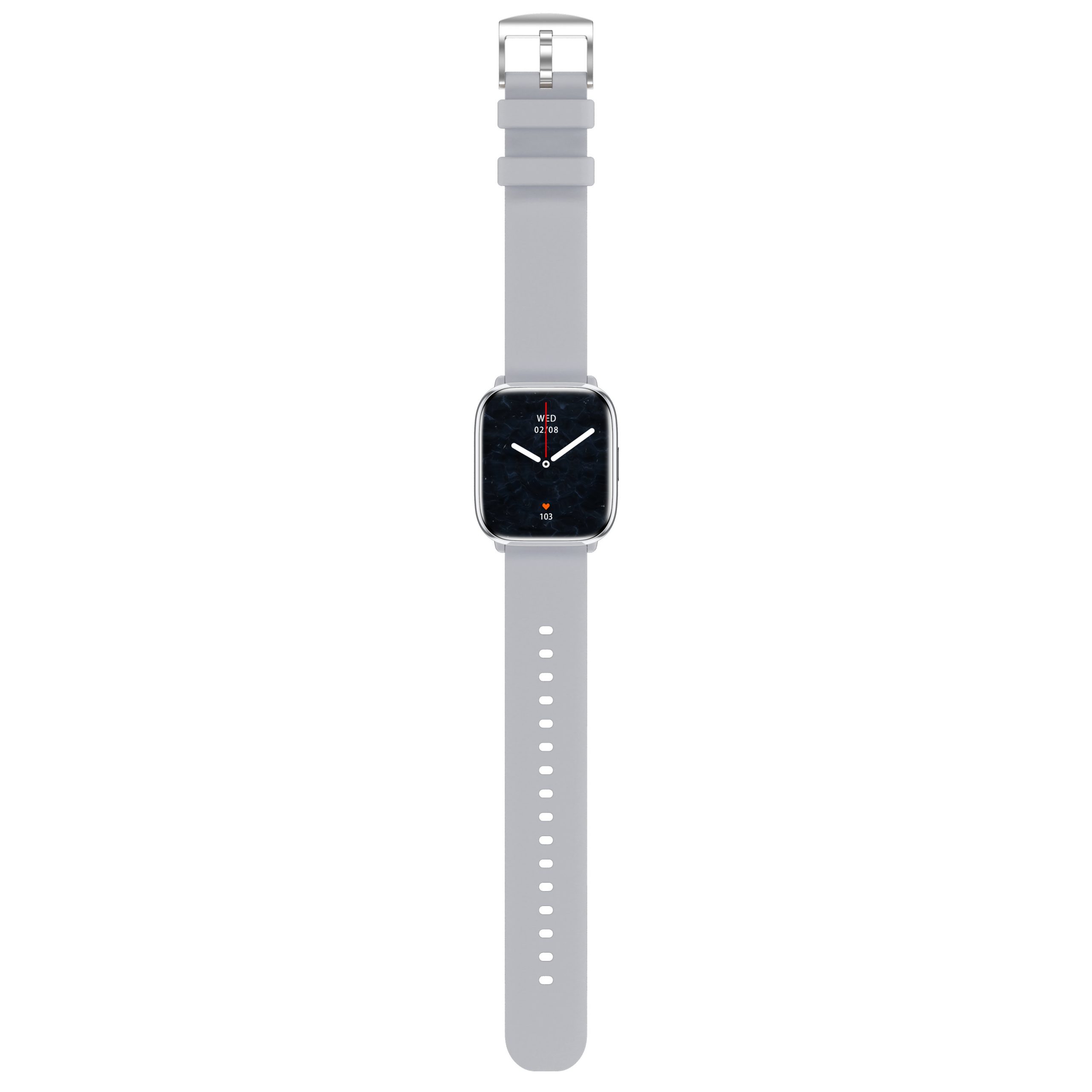 RELOJ SMARTWATCH MYPHONE PASTEL SILVER GRAY