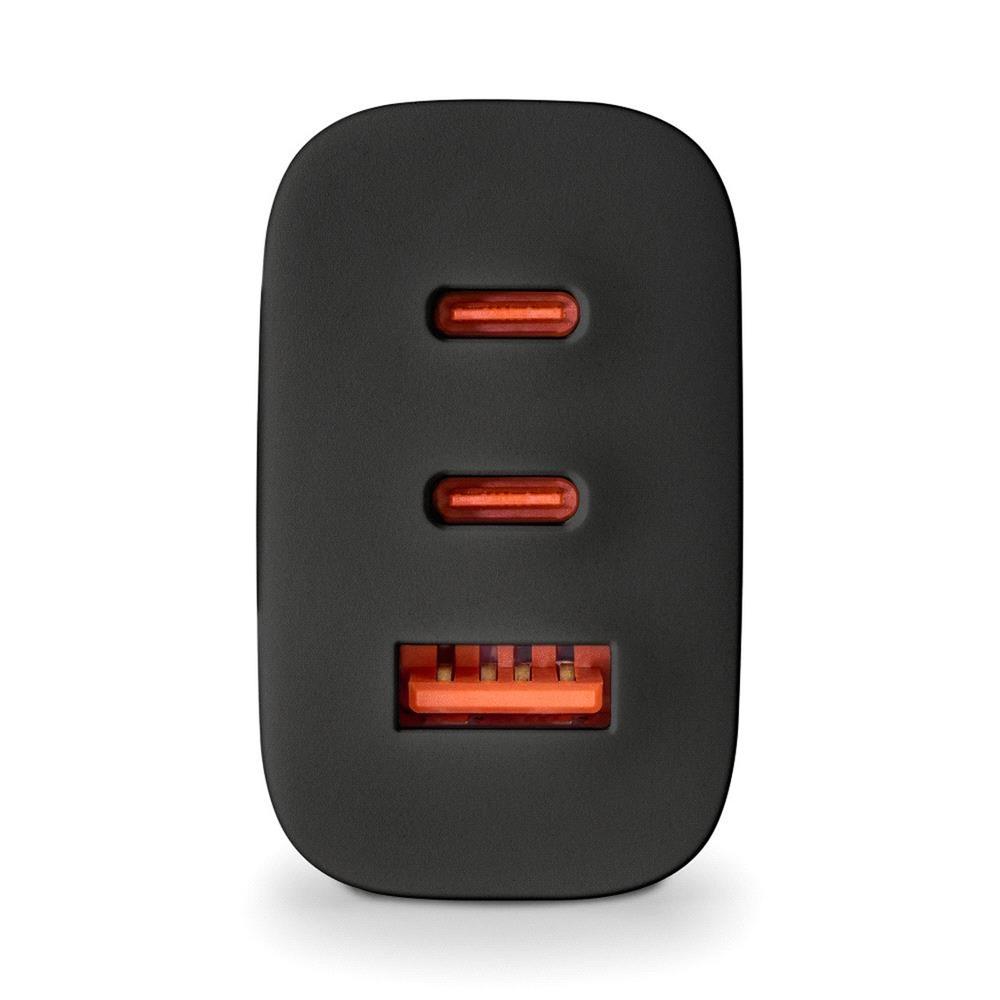 CARGADOR DE PARED NGS BUD 65W 2X USB TIPO C/ 1X USB TIPO A