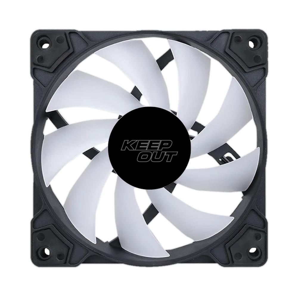 VENTILADOR CPU KEEP OUT XFC-120F RGB 120MM NEGRO