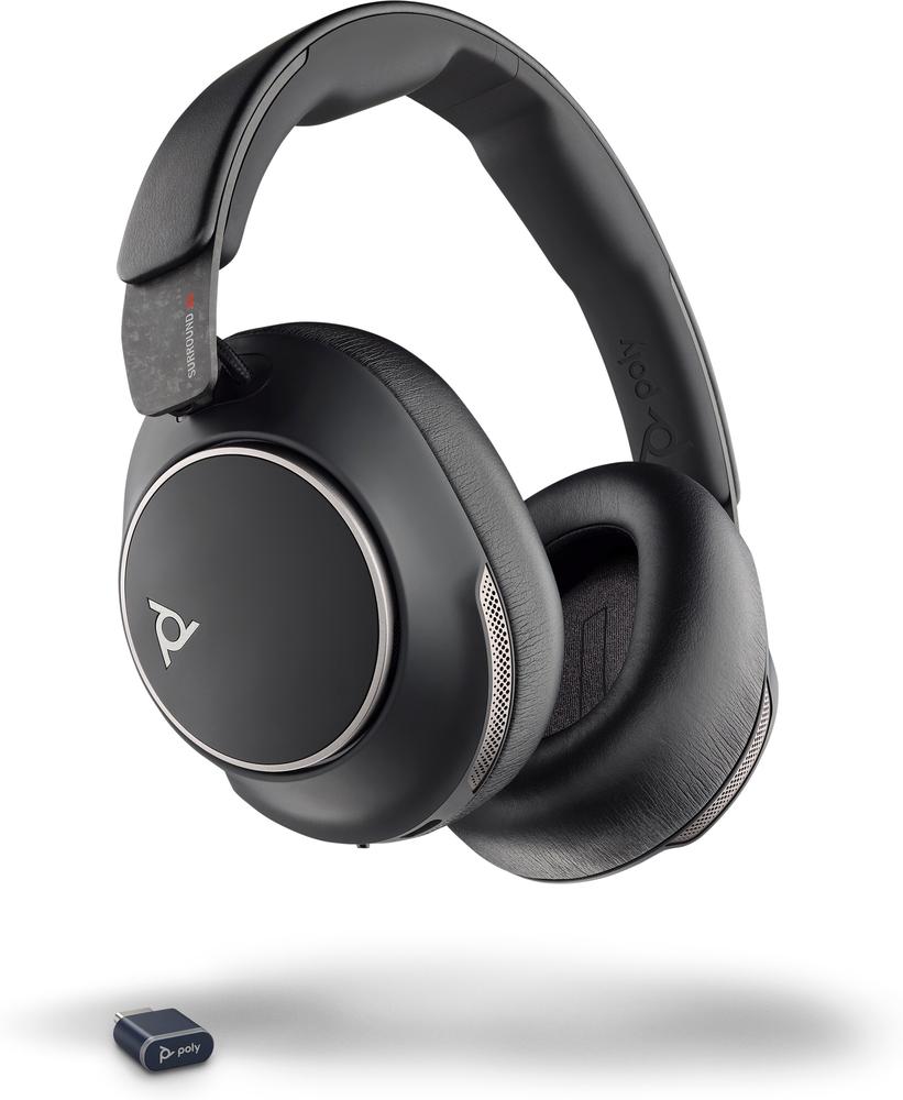 Auriculares Poly Voyager Surround 80 UC USB-C Headset + Adaptador USB-C/A