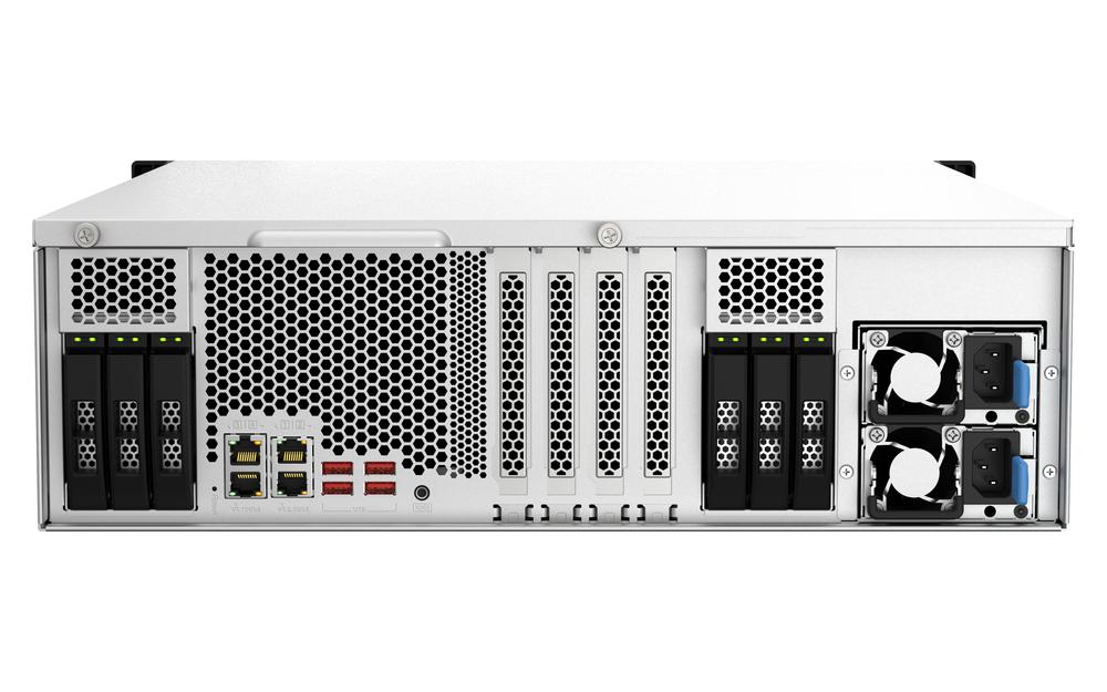 SERVIDOR NAS QNAP TS-H2287XU-RP-E2378-64G 22 BAHIAS 3U RACK 64GB