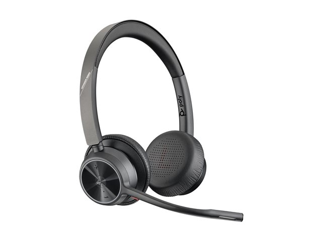 AURICULARES POLY VOYAGER 4320-M INALAMBRICO NEGRO