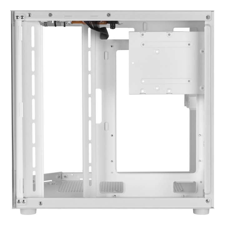 CAJA ORDENADOR MARS GAMING MC3TLITE MATX CRISTAL TEMPLADO BLANCO