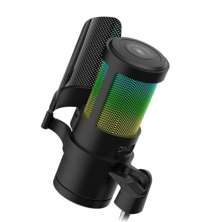 MICRFONO MARS GAMING MMICSC ARGB NEGRO