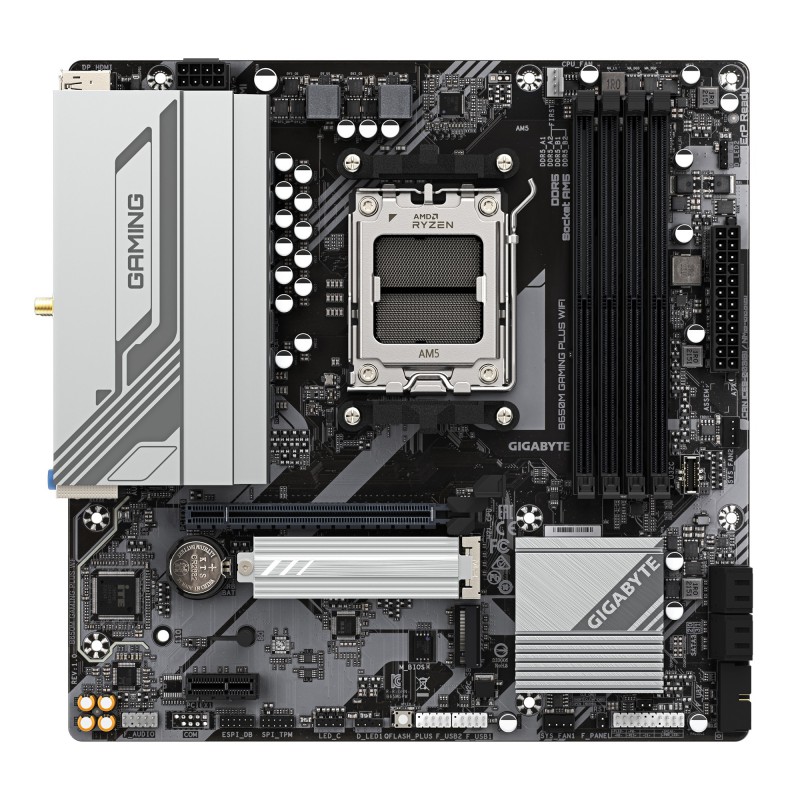 PLACA BASE GIGABYTE B650M GAMING PLUS WIFI AM5 4XDDR5