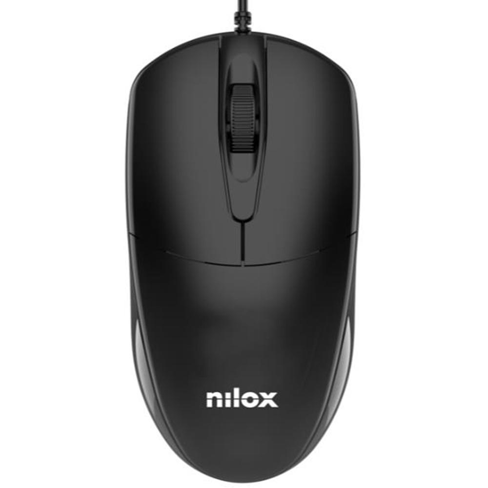 RATON NILOX MOUSB1011 NEGRO