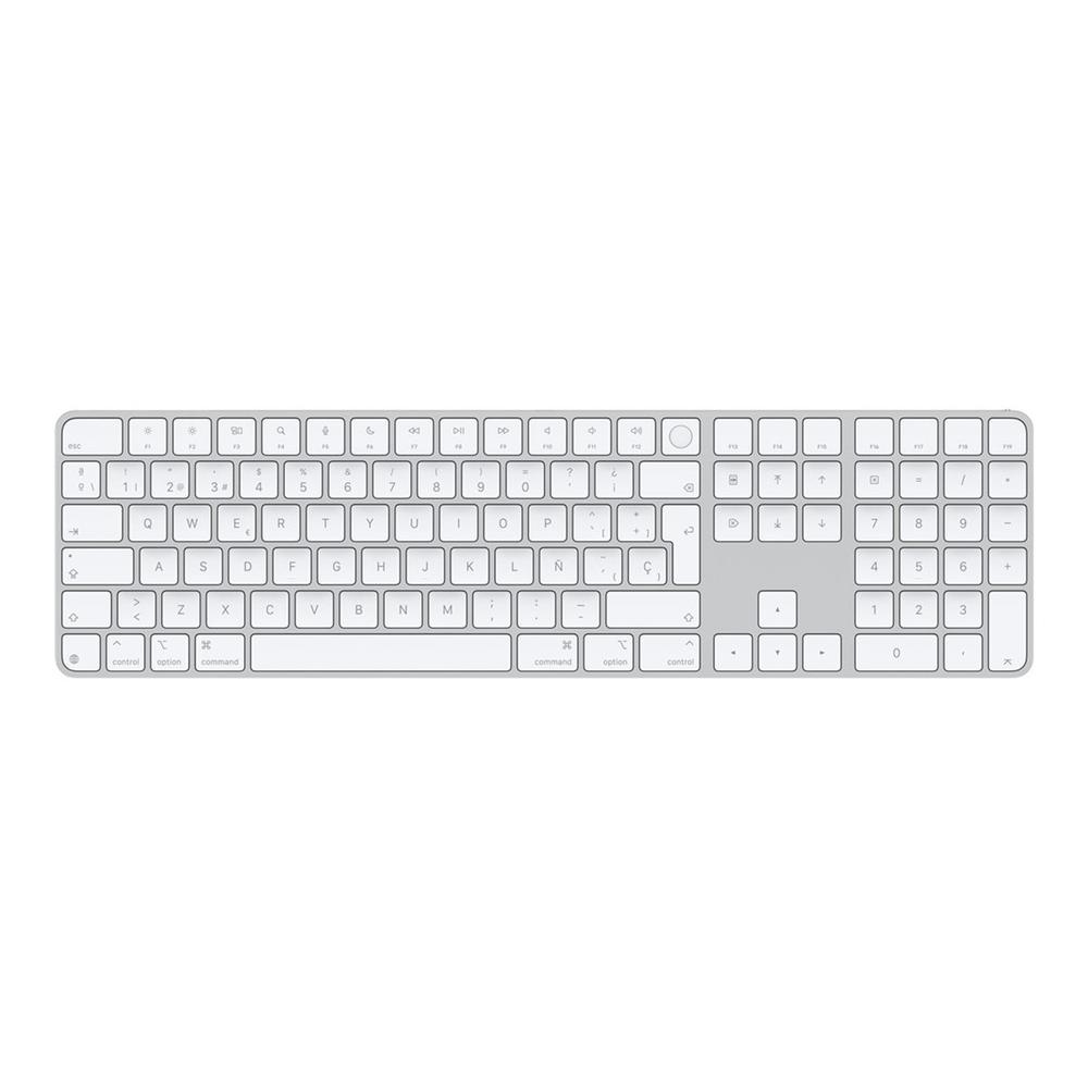 TECLADO APPLE MAGIC KEYBOARD INALAMBRICO TOUCH ID + NUMERICO REACONDICIONADO