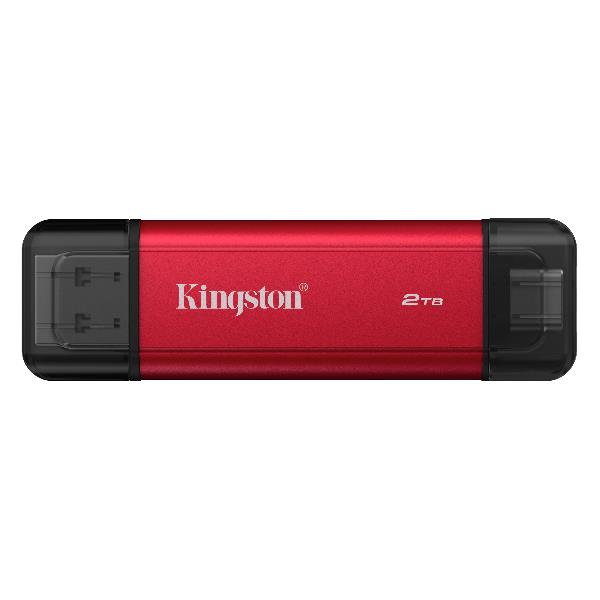 DISCO DURO EXTERNO SOLIDO SSD KINGSTON 2TB USB 3.2 / USB TIPO C