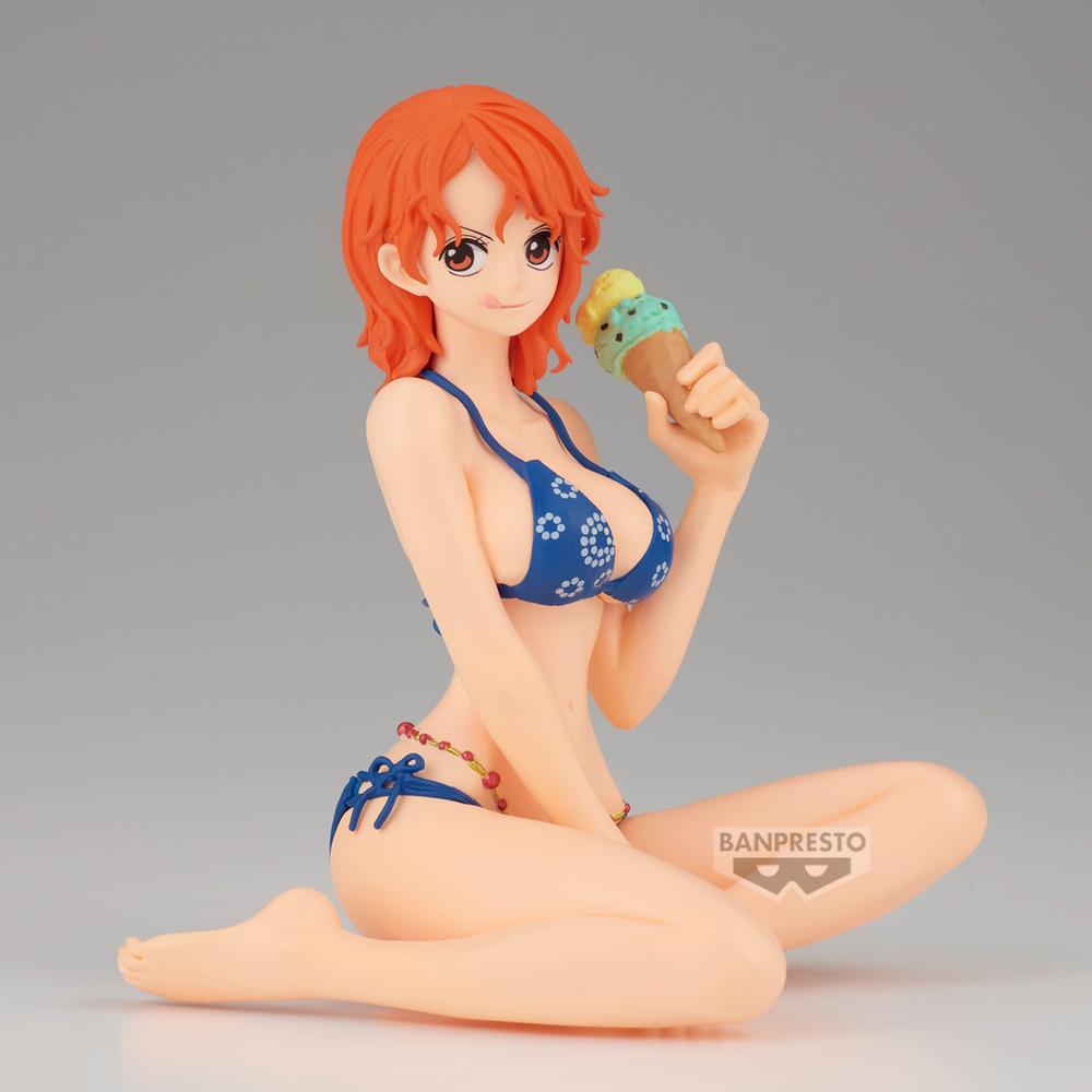 FIGURA BANPRESTO ONE PIECE GLITTER&GLAMOURS NAMI SUMMER STYLE 11CM