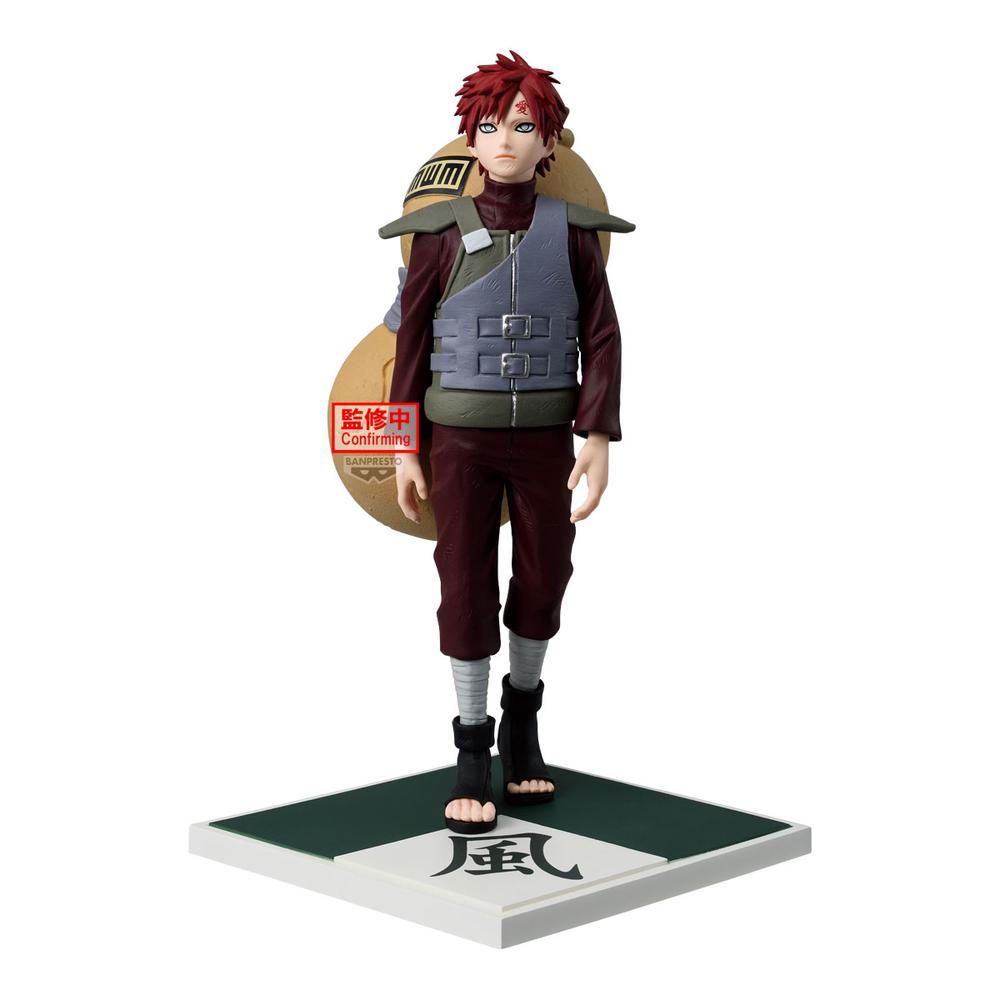 FIGURA BANPRESTO NARUTO SHIPPUDEN KAZEKAGE GAARA 17CM