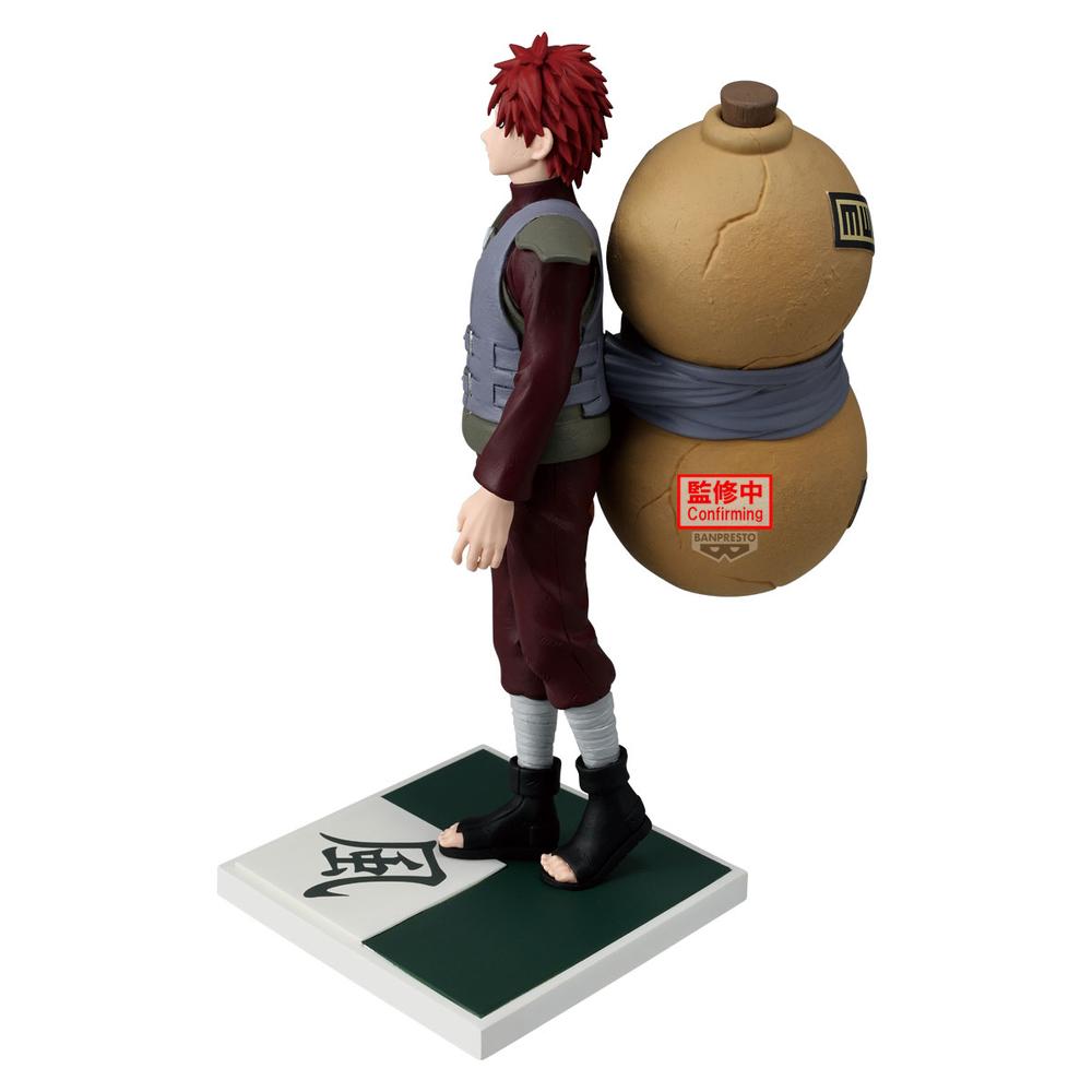 FIGURA BANPRESTO NARUTO SHIPPUDEN KAZEKAGE GAARA 17CM