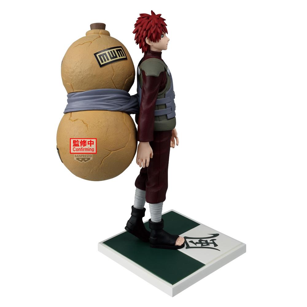 FIGURA BANPRESTO NARUTO SHIPPUDEN KAZEKAGE GAARA 17CM