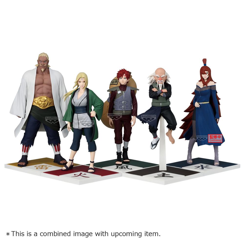 FIGURA BANPRESTO NARUTO SHIPPUDEN TSUCHIKAGE ONOKI 14CM