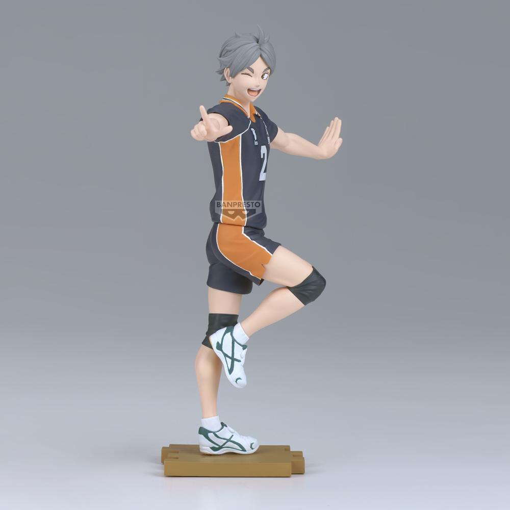 FIGURA BANPRESTO HAIKYU!! KOSHI SUGAWARA 14CM