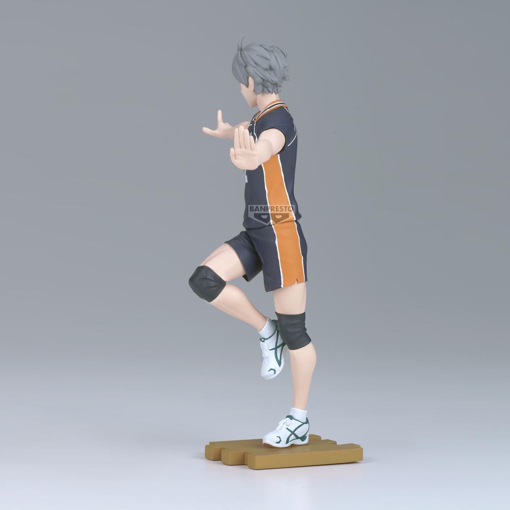 FIGURA BANPRESTO HAIKYU!! KOSHI SUGAWARA 14CM