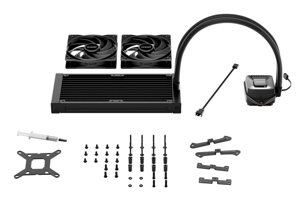KIT REFRIGERACION LIQUIDA BE QUIET! PURE LOOP 3 2X 120MM NEGRO