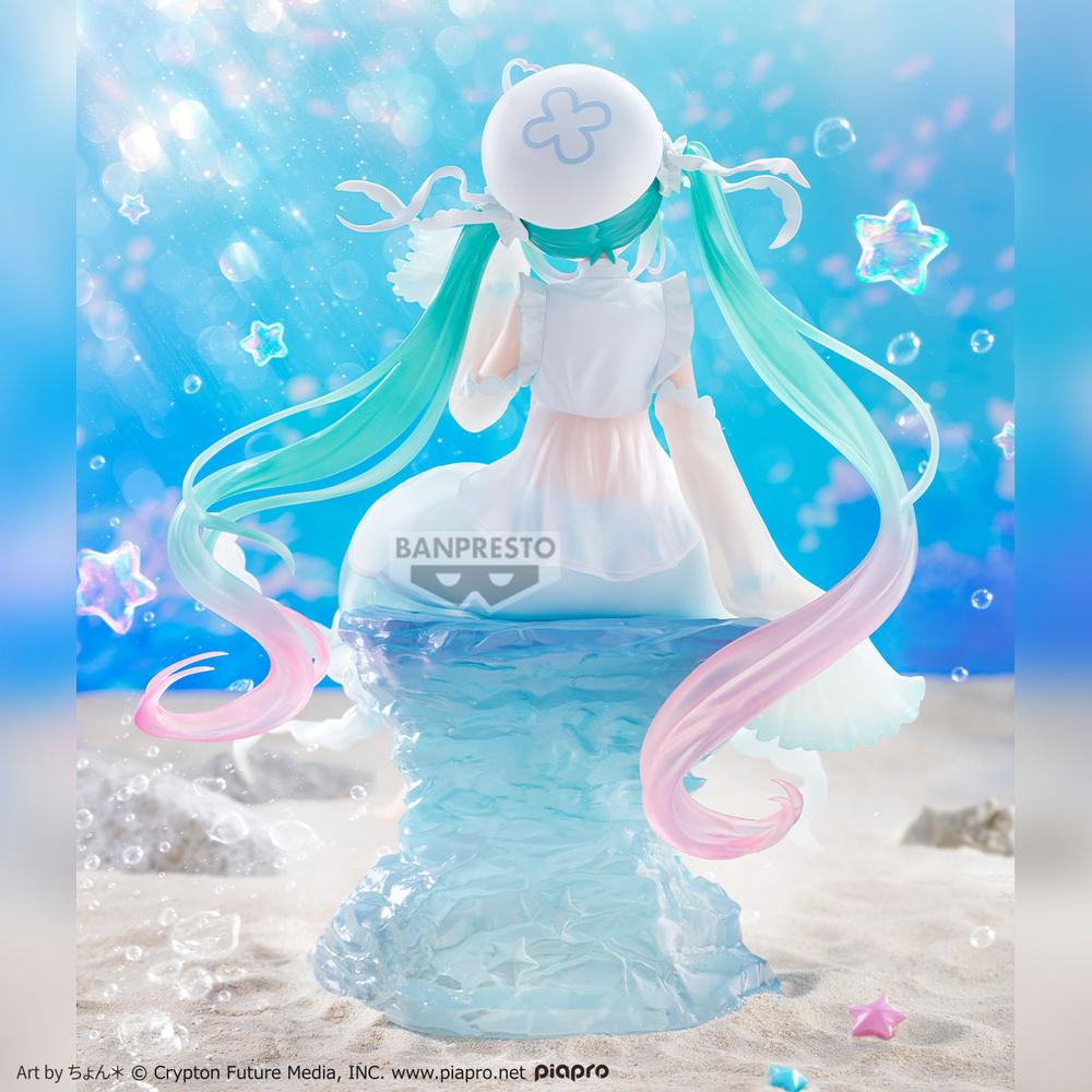 FIGURA BANPRESTO HATSUNE MIKU BANPRESTO EVOLVE CLEARLUXE JELLYFISH 20CM