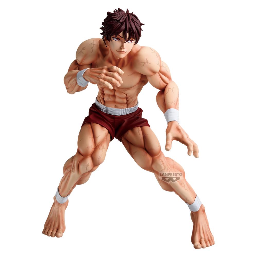 FIGURA BANPRESTO BAKI THE GRAPPLER GRANDISTA BAKI HANMA 25CM