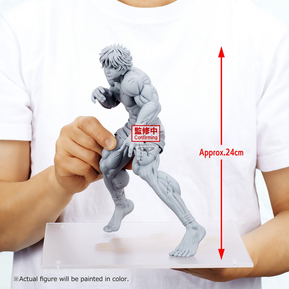 FIGURA BANPRESTO BAKI THE GRAPPLER GRANDISTA BAKI HANMA 25CM