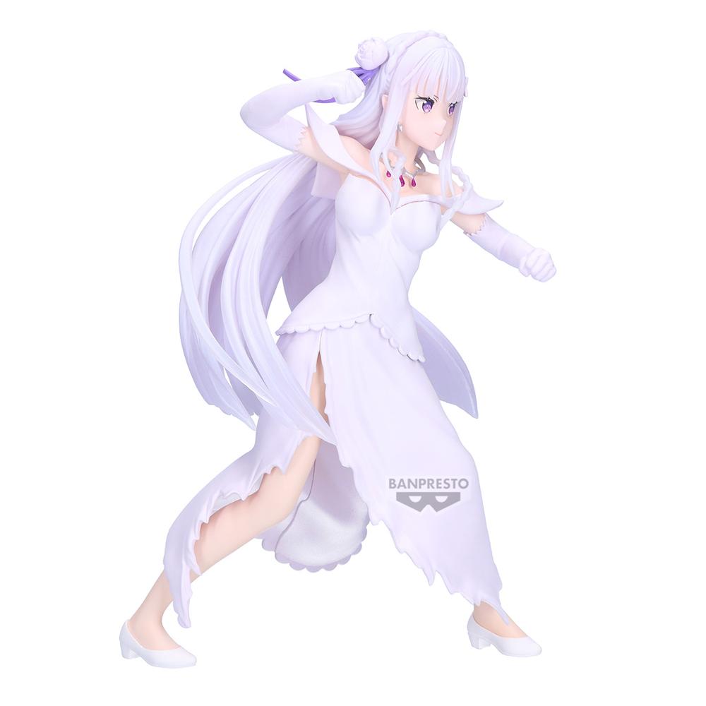 FIGURA BANPRESTO RE:ZERO STARTING LIFE IN ANOTHER WORLD ESPRESTO EXCITE MOTIONS EMILIA 22CM